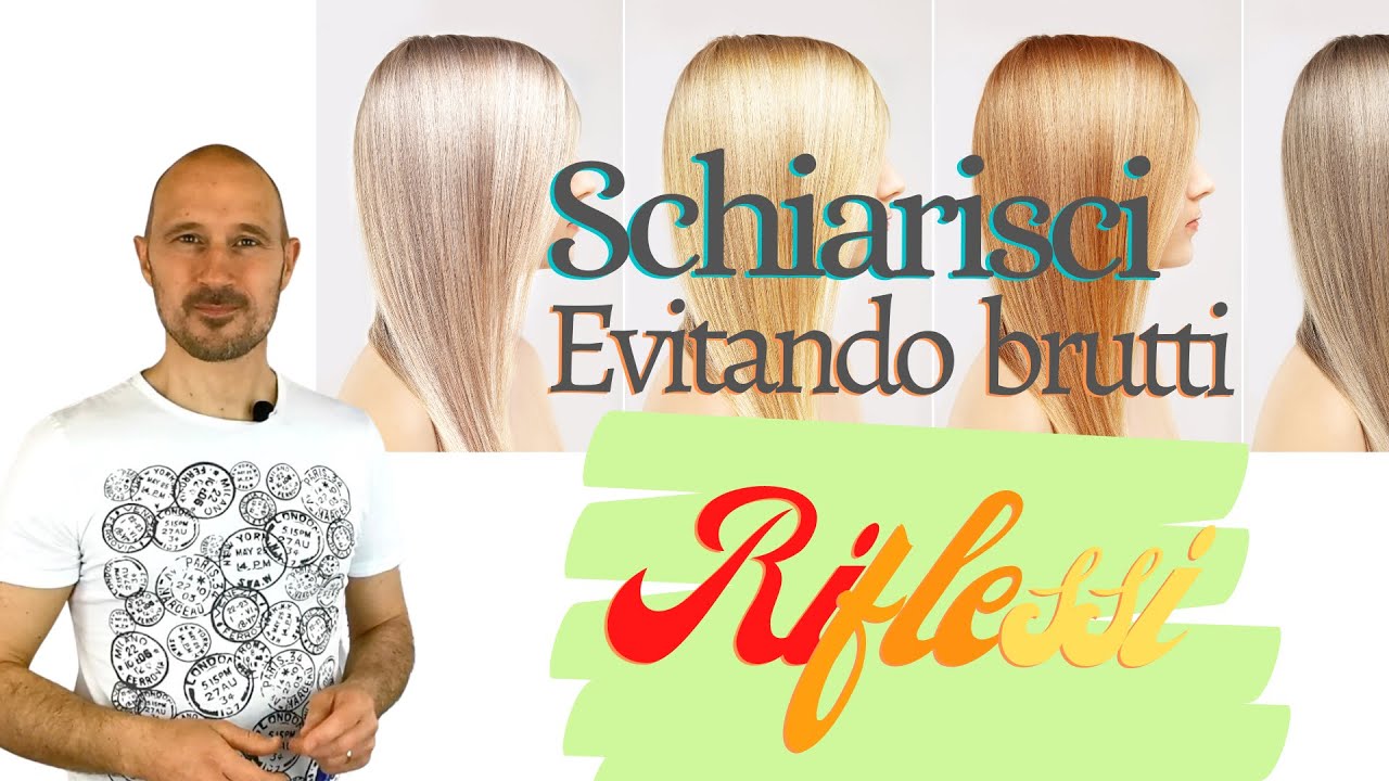 Tutorial Come schiarire o decolorare i capelli evitando i riflessi rossi arancio e giallo 😉