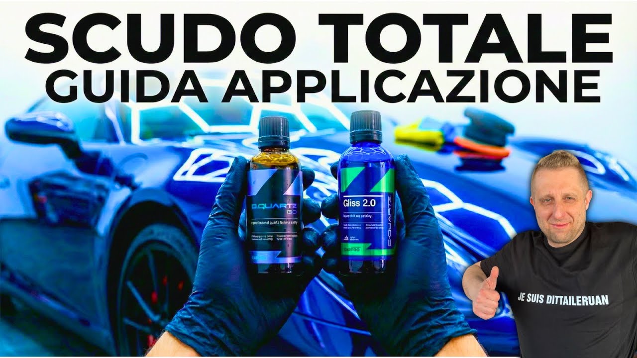Protezione Auto che dura ANNI: Come applicare CarPro DQuartz GO + Gliss 2.0