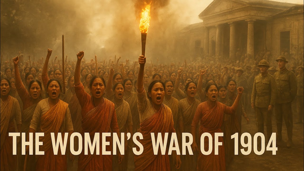 When 5,000 women stood up, even the British Empire stepped back. 💪🔥 #NupiLan1904