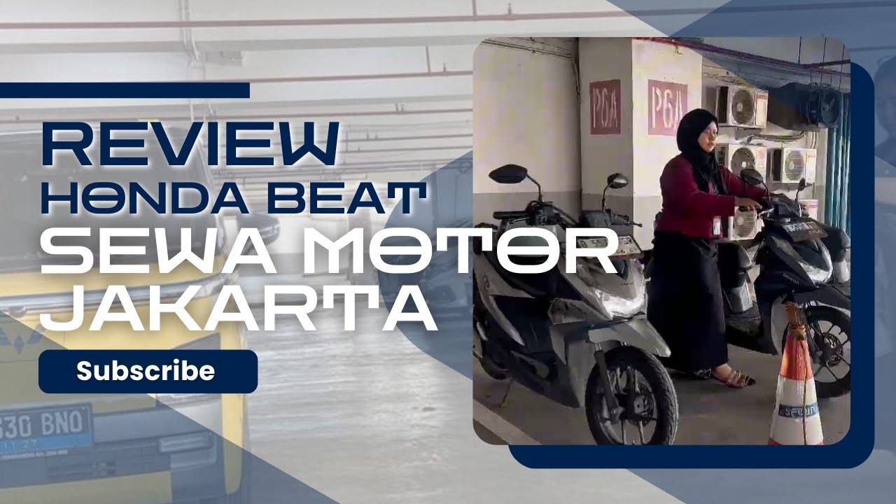 SEWA MOTOR JAKARTA CUMA 10RB?! REVIEW MOTOR SEJUTA UMAT HONDA BEAT DI GARASI RENTAL - #TRANSGOMOTOR