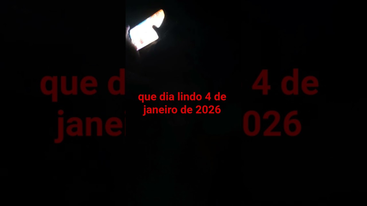4 de janeiro de 2026
