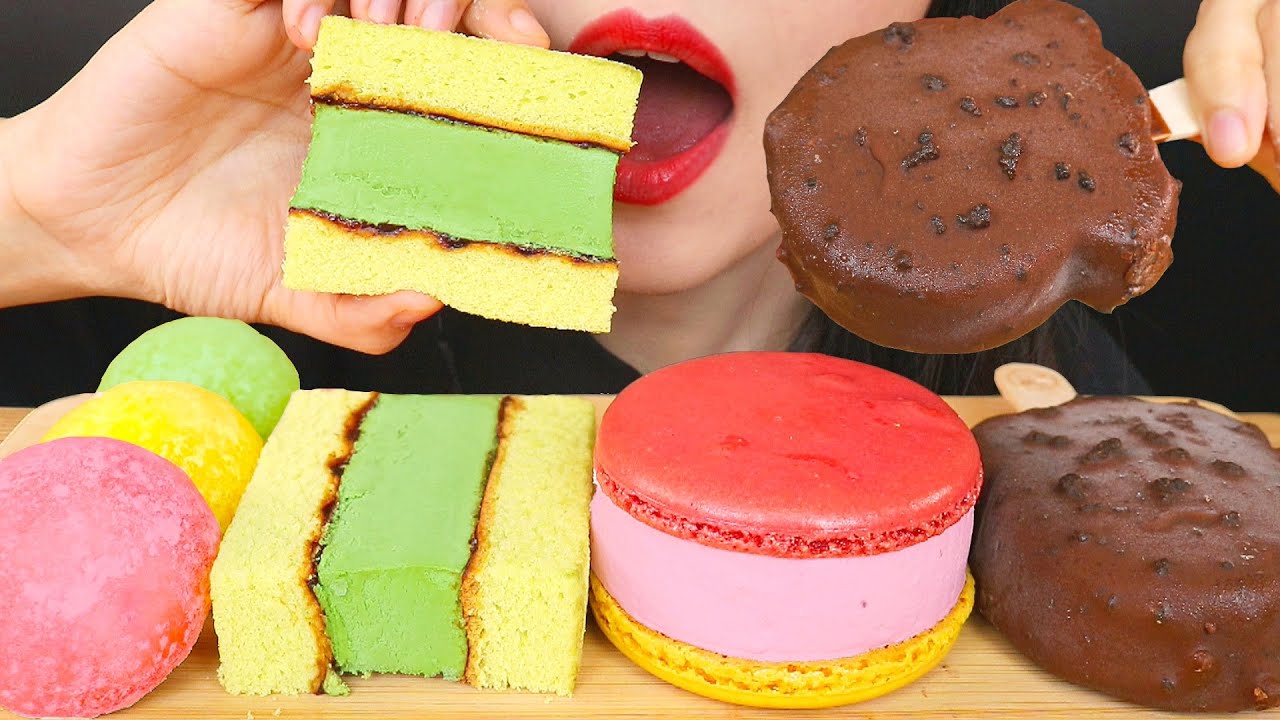 ASMR MOST POPULAR ICE CREAM 베라 아이스크림 먹방 NO TALKING EATING SOUNDS MUKBANG