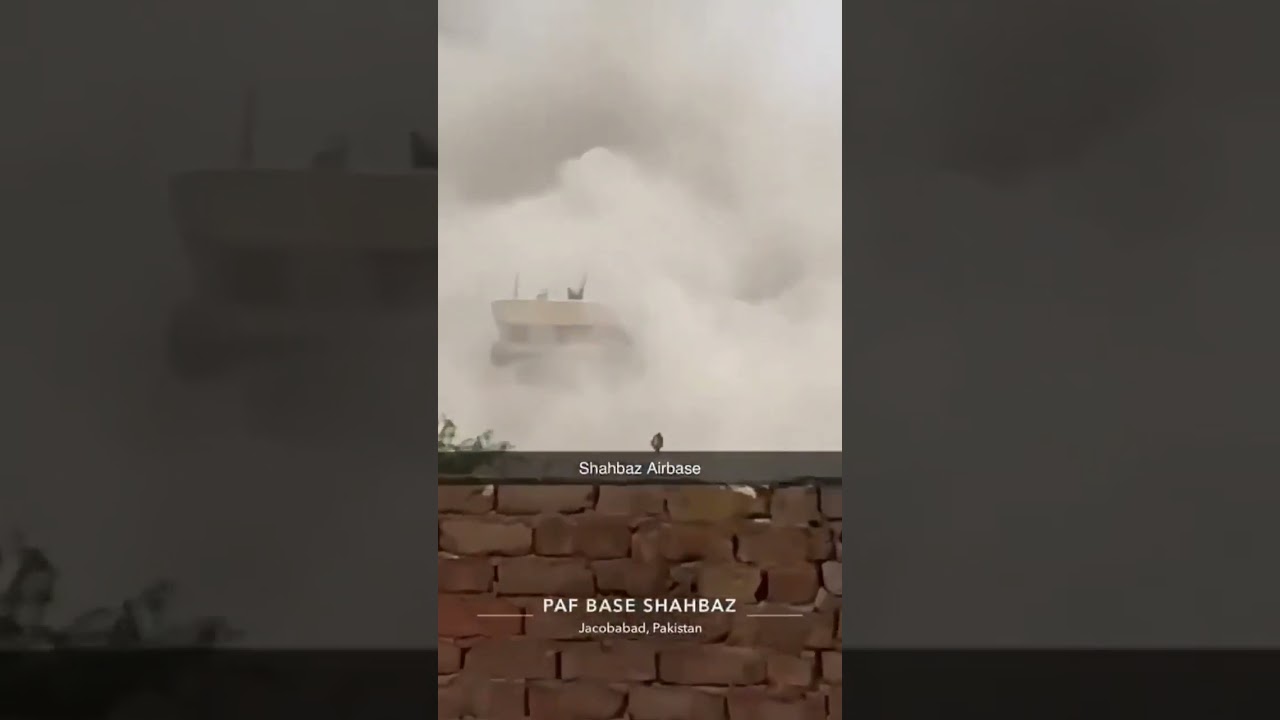 shahbaz Airbase Jacobabad, Sindh 10 May 2025 #pkmkbforever #pkmkbforever #breakingnews #indianarmy