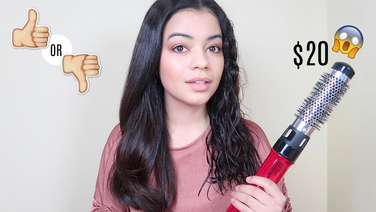 ТЕСТИРОВАНИЕ НАБОРА REVLON С ГОРЯЧИМ ФЕНОМ ДЛЯ УКЛАДКИ И КОНТРОЛЯ ПУШИСТОСТИ НА КУДРЯВЫХ ВОЛОСАХ