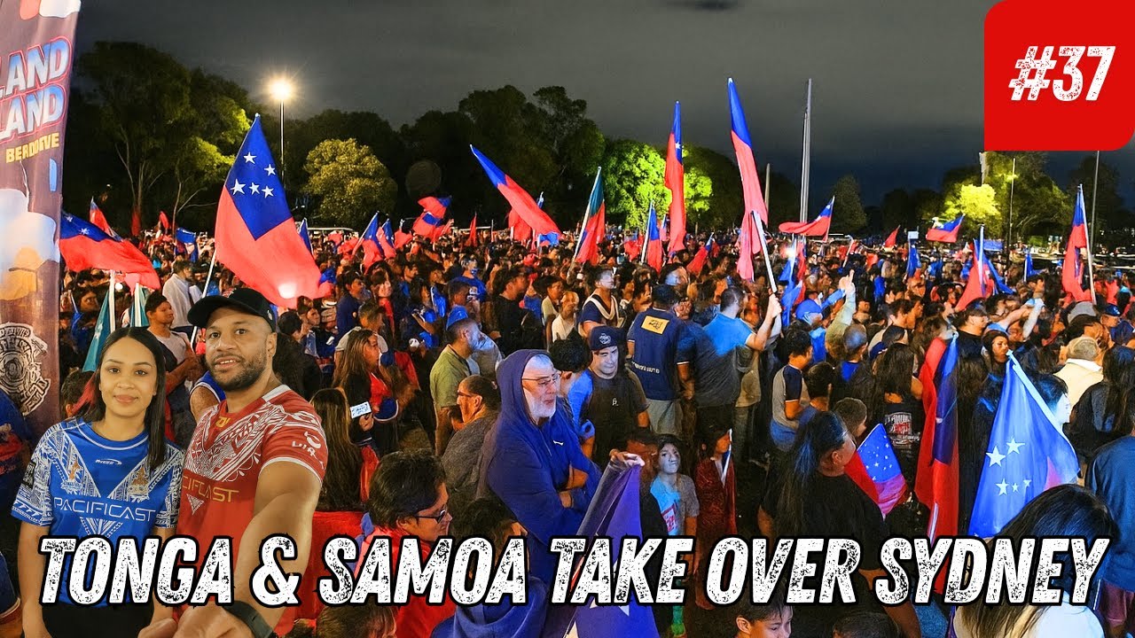 Парад тонганцев с самоанцами в Сиднее 🇹🇴🇼🇸 | Видеоблог Pacific Champs 2025
