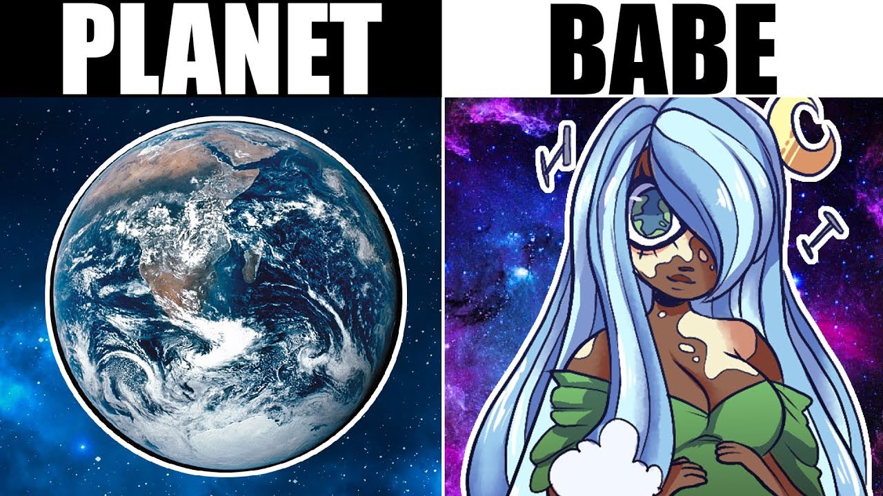 IF PLANETS WERE CUTE GIRLS (+Guys!)