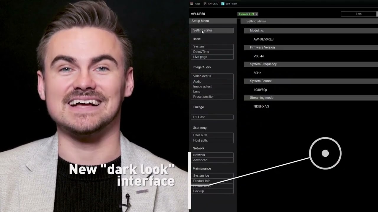 Panasonic UE40/UE50 distributed by PanSolutions