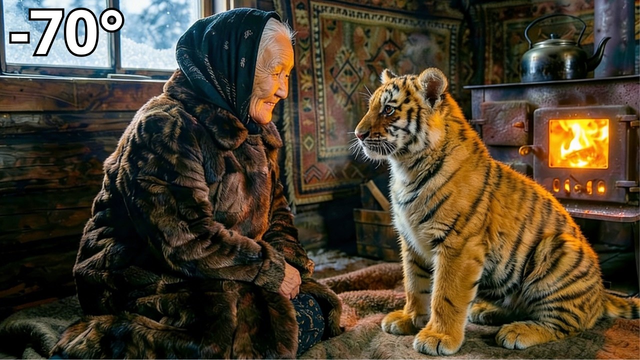 ❄️SALVOU UM BEBÊ TIGRE A -71°C... Então algo incrível aconteceu à sua porta