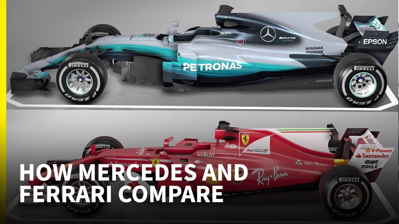 F1 2017 tech special: How Mercedes and Ferrari compare