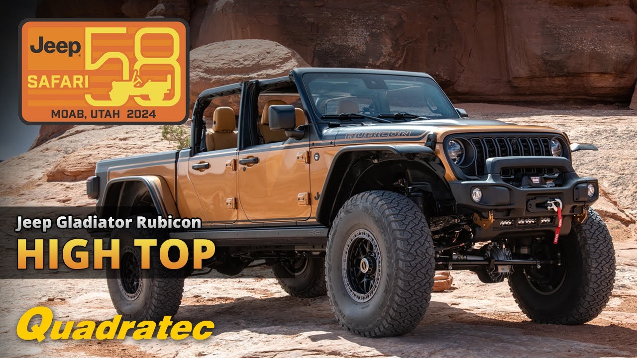 Jeep Gladiator Rubicon High Top | 58th Easter Jeep Safari Concepts | Moab, Utah