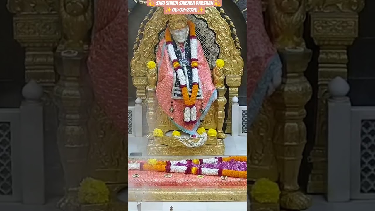 🙏Shri SaiBaba Afternoon and Sandhya Aarti Darshan @Shirdi🙏💐🙏