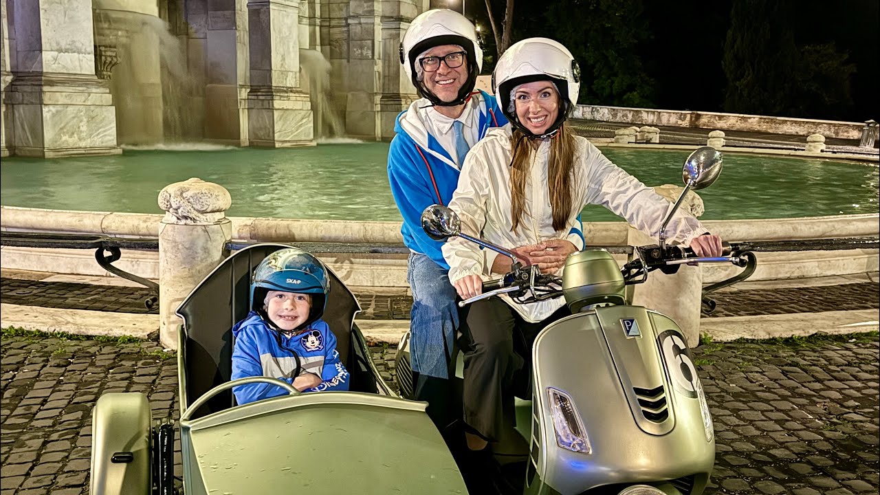 This Is THE FUNNIEST Thing You Can Do In ROME ITALY! Rome Vespa Tour