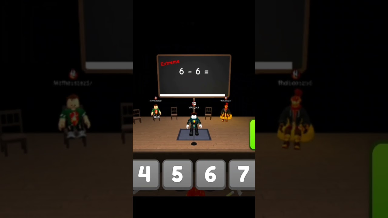 What is the correct answer | Roblox Math Murder