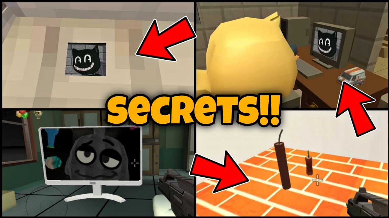 😱 OLD AND NEW EASTER EGGS IN CHICKEN GUN!! CHICKEN GUN OLD AND NEW SECRETS