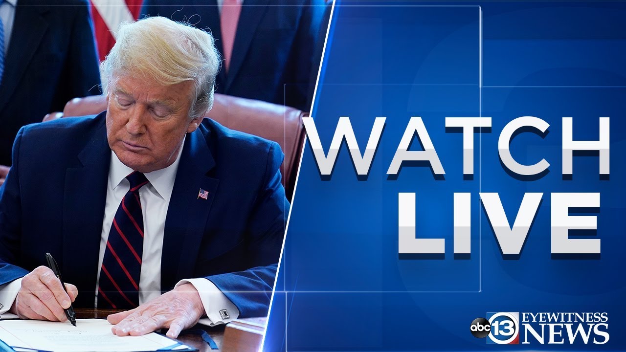LIVE: Pres. Trump's remarks after signing $2.2 trillion COVID-19 stimulus bill