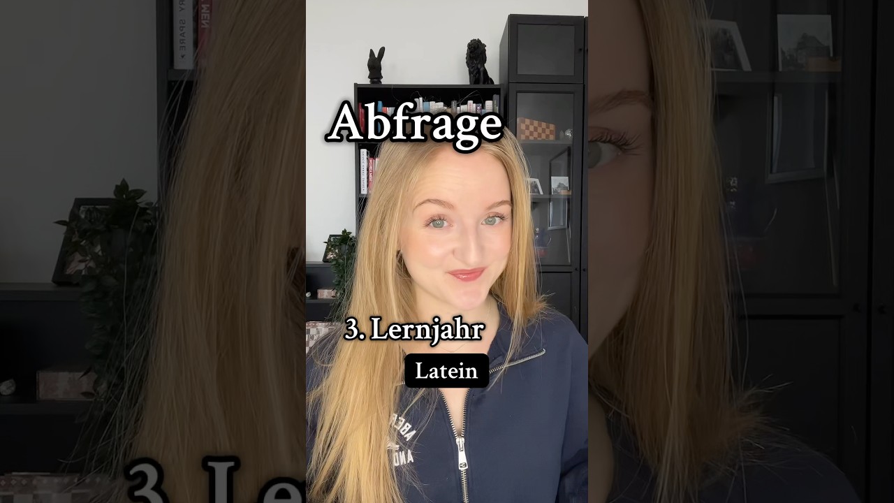 Abfrage 3. Lernjahr Latein 🏛️