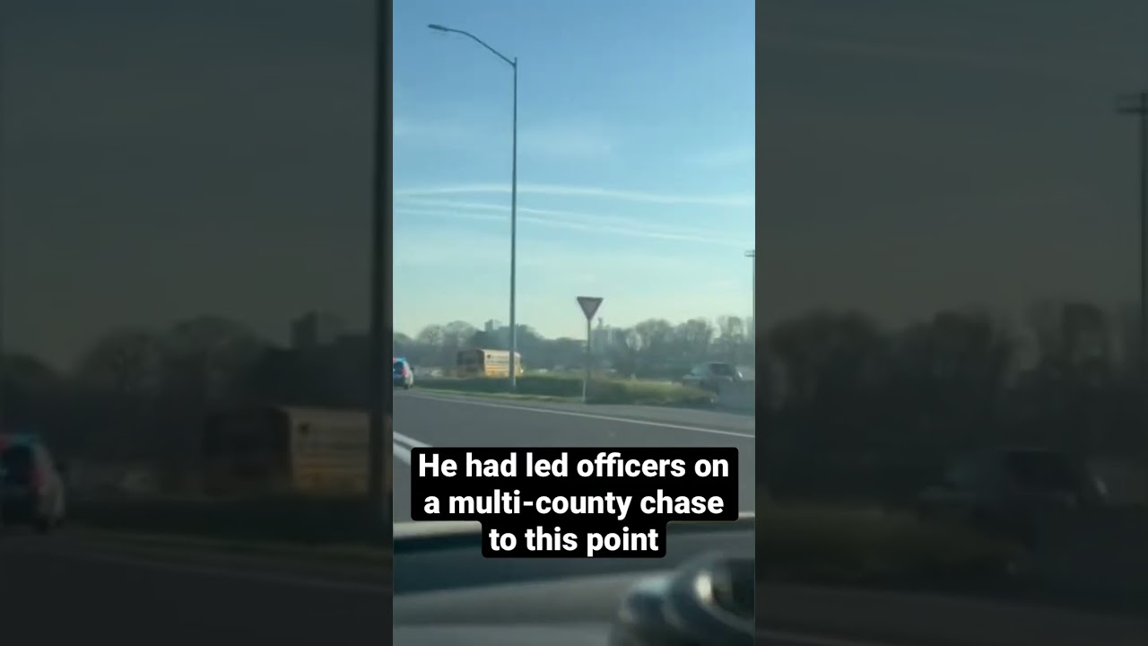 Man on stolen bus leads police on chase #police #policechase #stolen #crime #chase