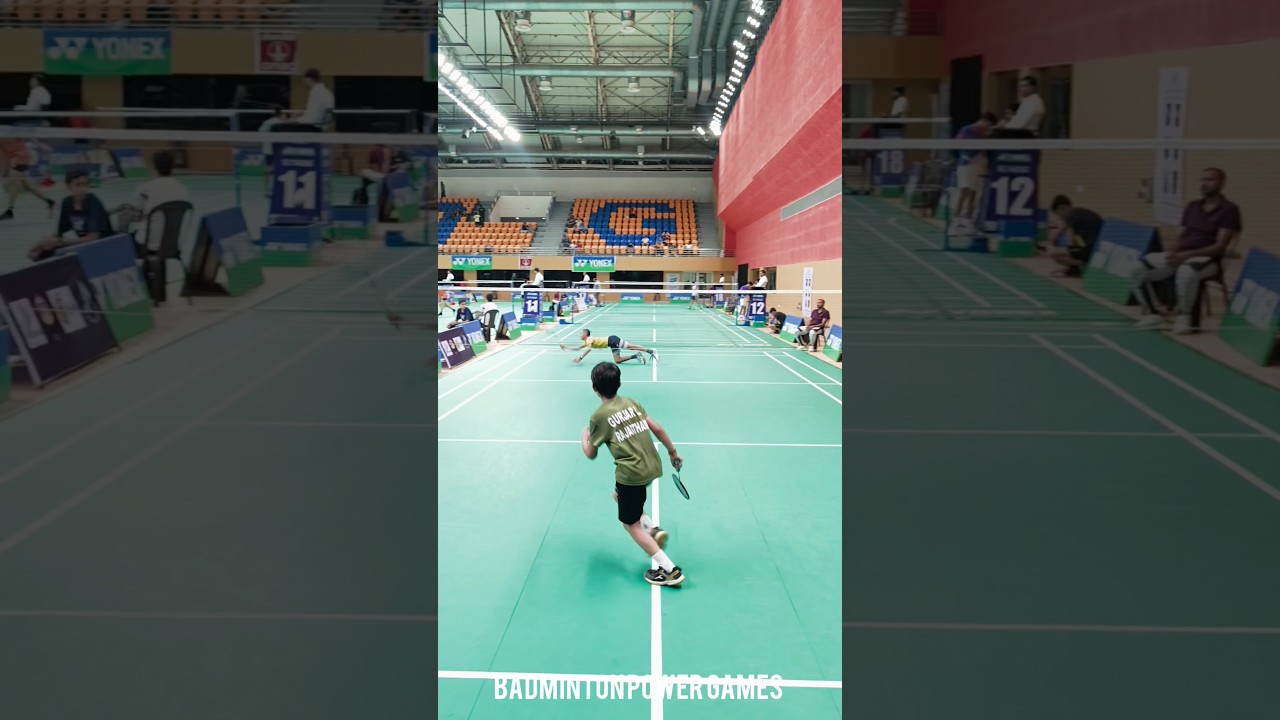 Dive sub Junior #badminton #tournament  #u13