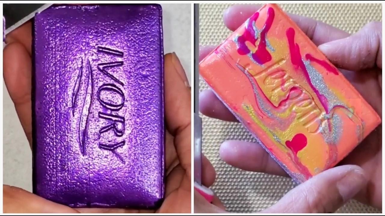 Ultimate Relaxation with 2X Soap Cutting ASMR Magic✨