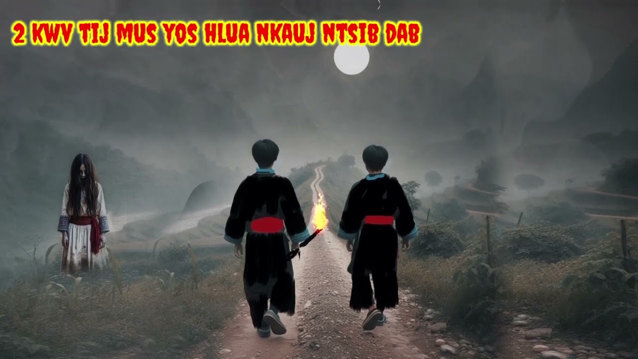 Dab neeg 2 kwv tij mus yos hlua nkauj ntsib dab