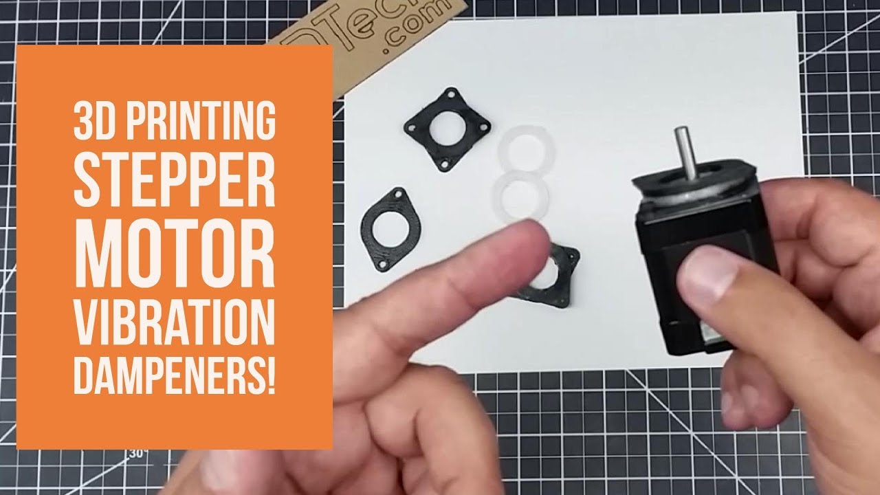 Shop Talk   3D Printing Stepper Motor Vibration Dampeners!