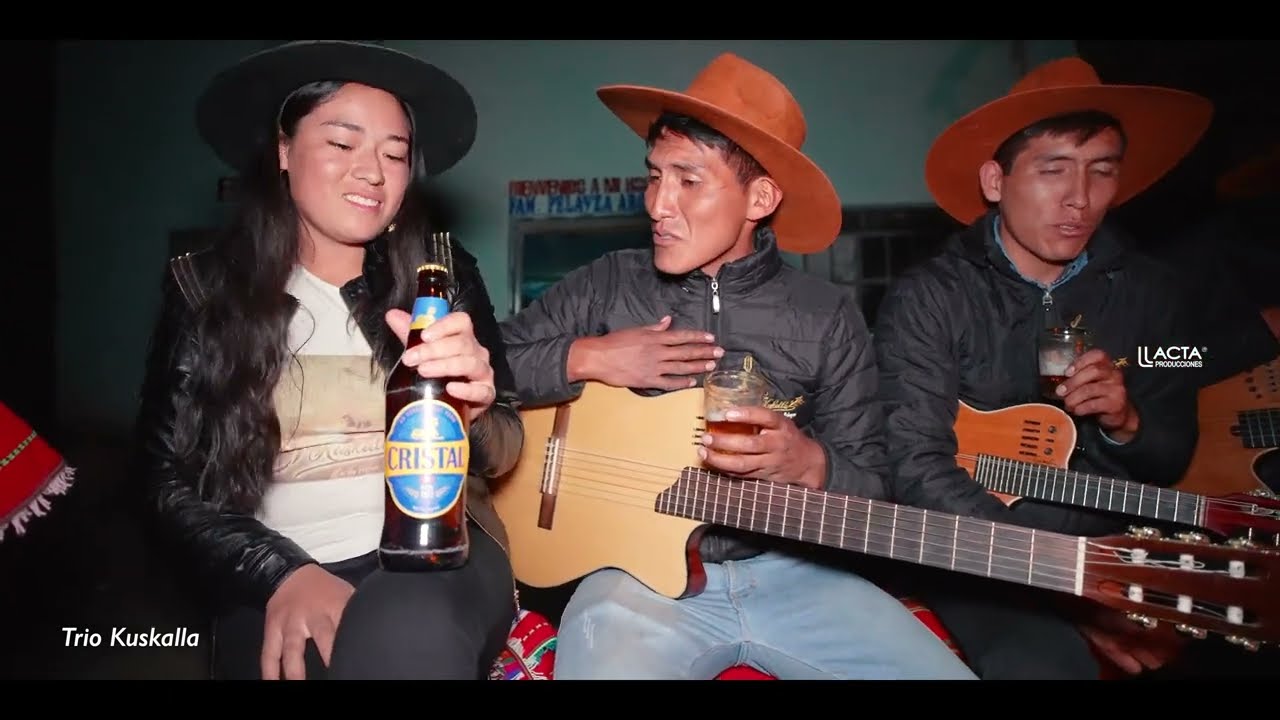 HUAYNO - BORRACHO PERDIDO - TRIO KUSKALLA