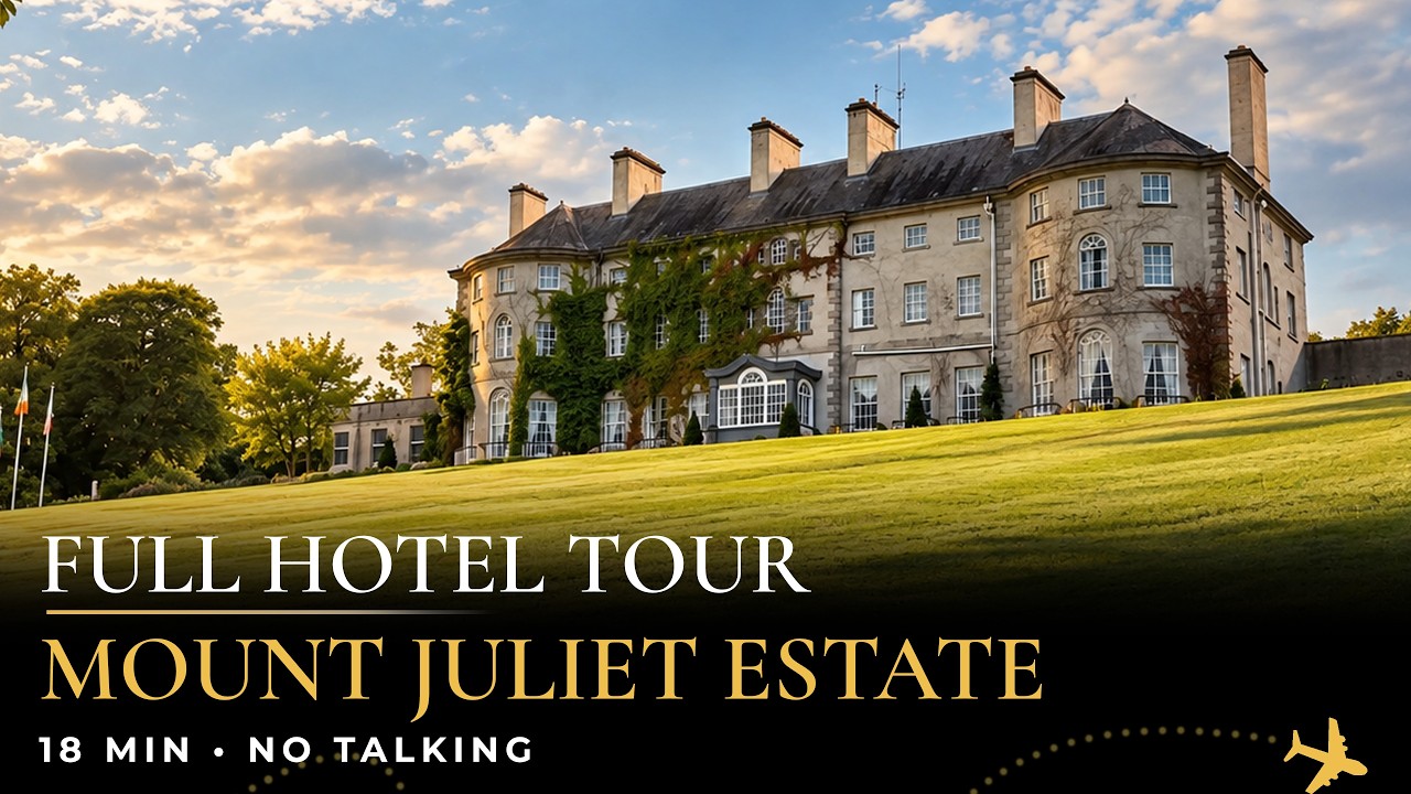 Mount Juliet Estate Ireland 🇮🇪 | Historic Manor House (Full Hotel Tour in 4K)