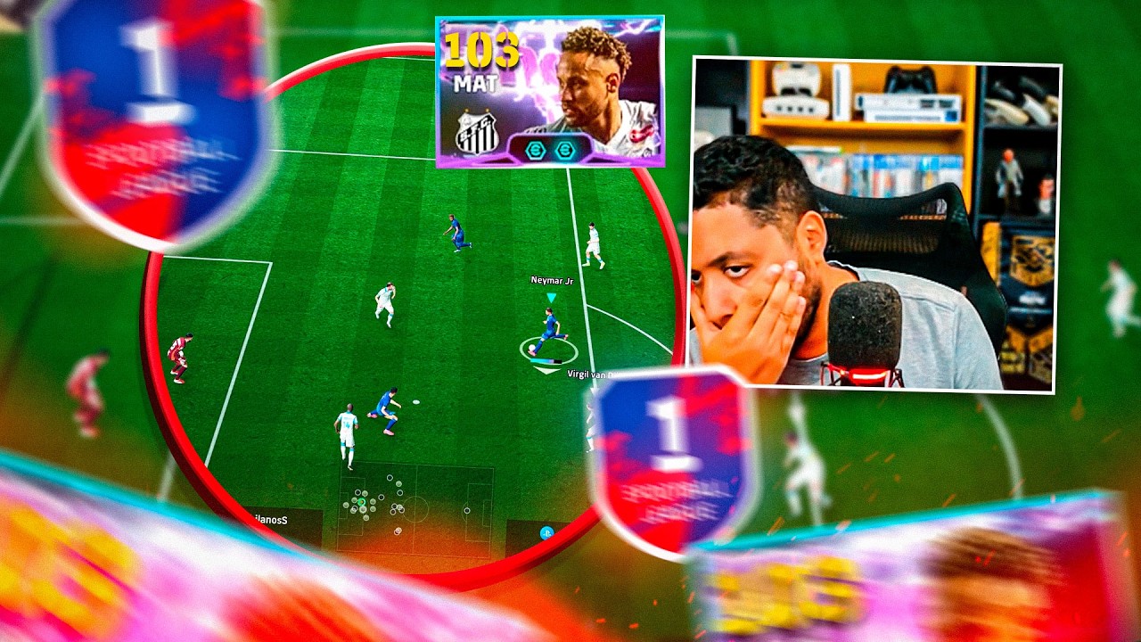 ESTREIA DO NEYMAR BLITZ CURLER NO MEU TIME FOI UM FRACASSO NA PRIMERIA DIVISÃO - EFOOTBALL 2026