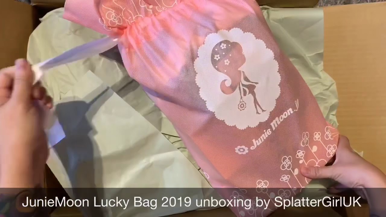 JunieMoon Lucky Bag 2019 Unboxing by SplatterGirlUK