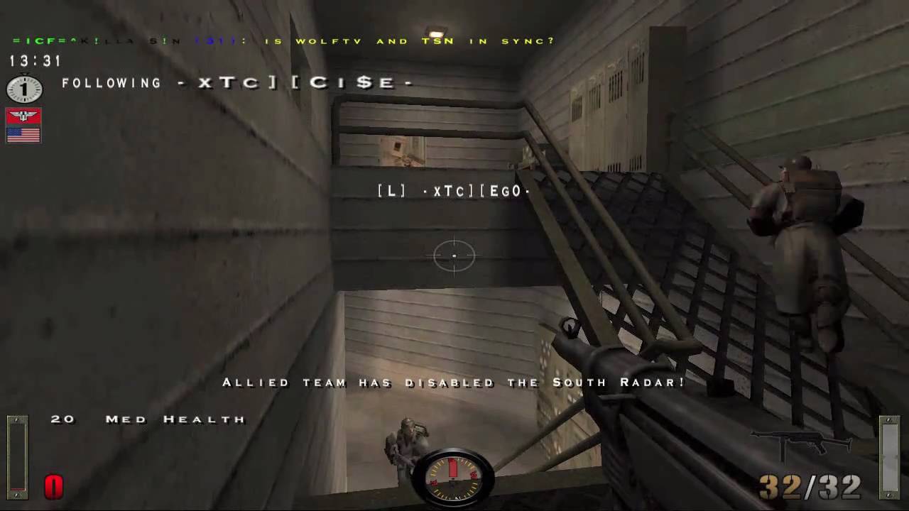 RTCW [xTc] vs [LBL]: 2002 CAL Open Semi-final, WARWITCH - JUSTICE shoutcast