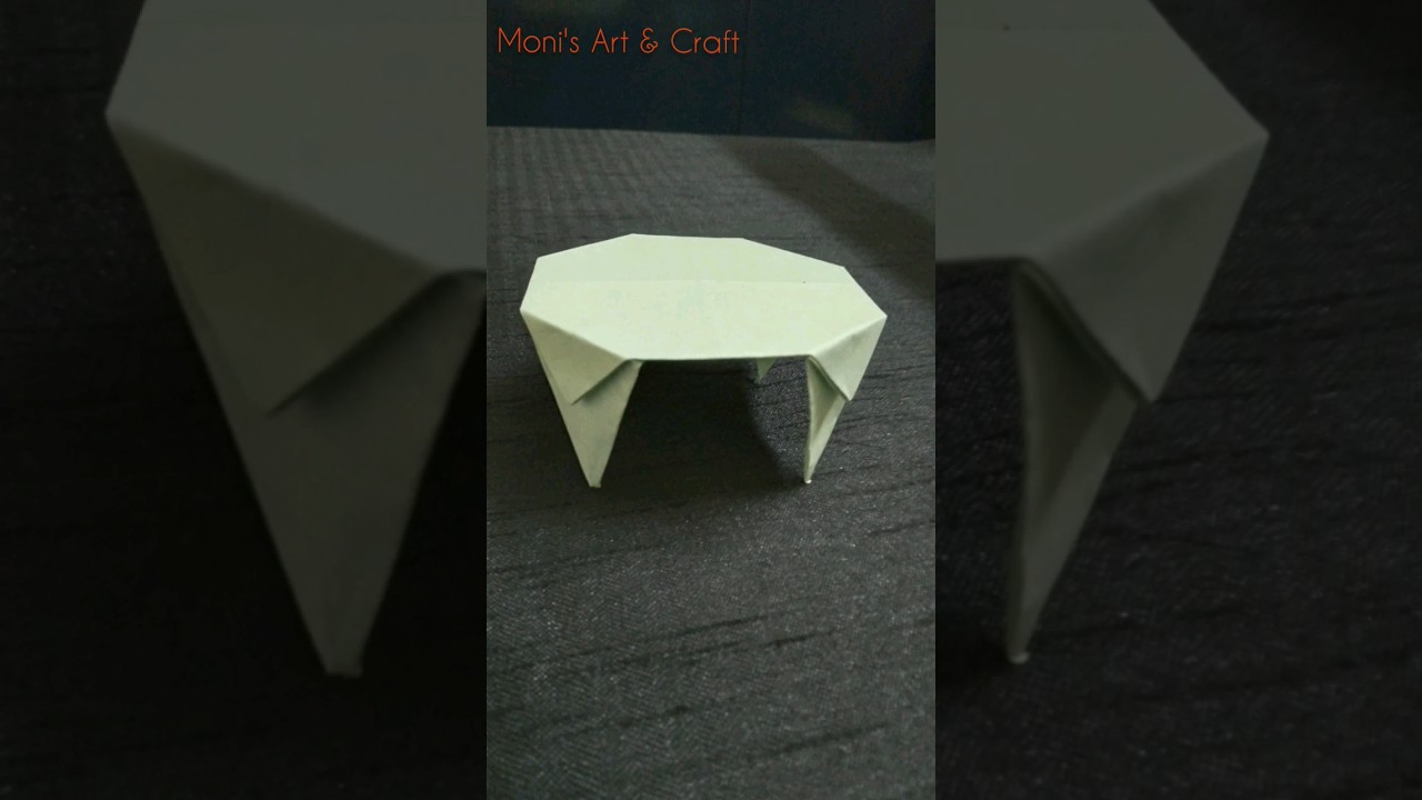 DIY- Paper made table 