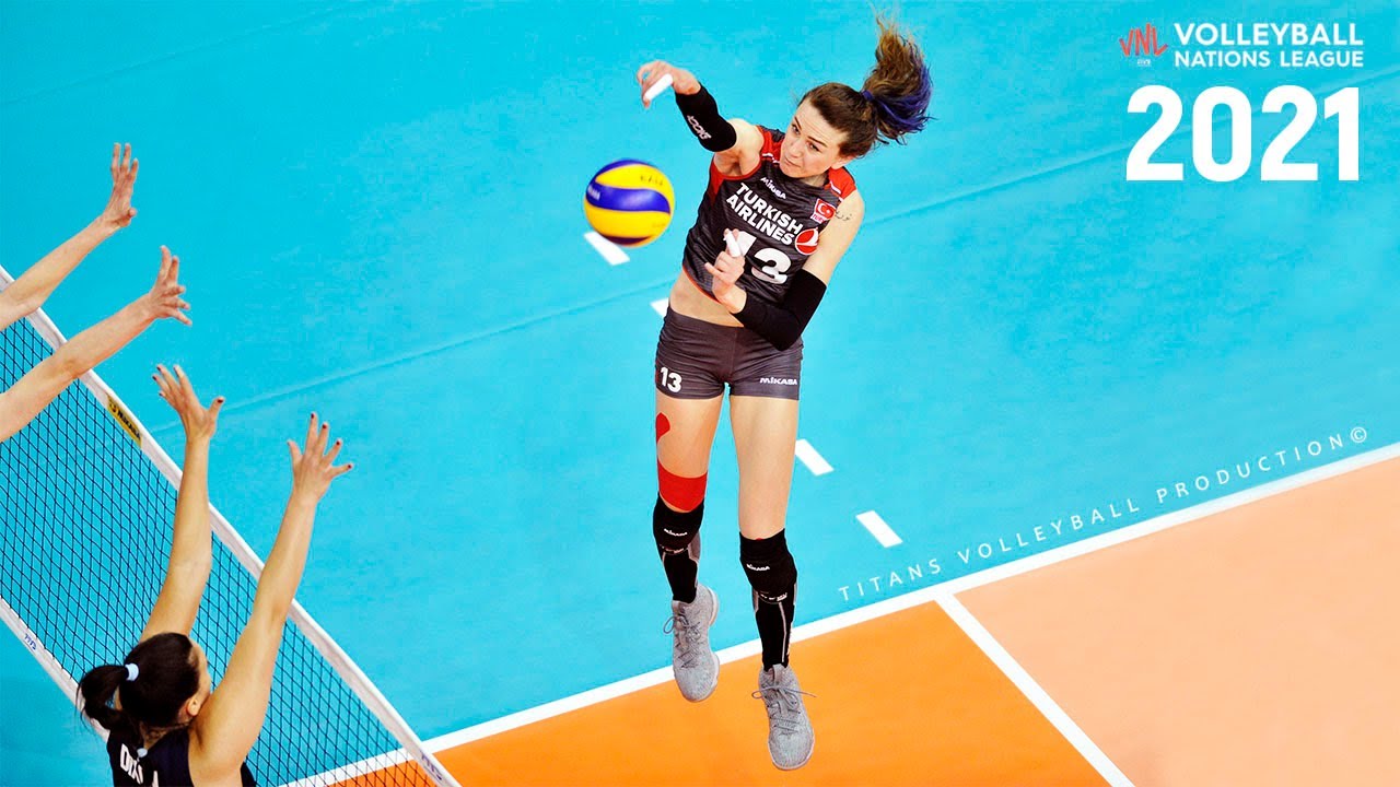 Meryem Boz - Fantastic Volleyball Spikes | Women's VNL 2021