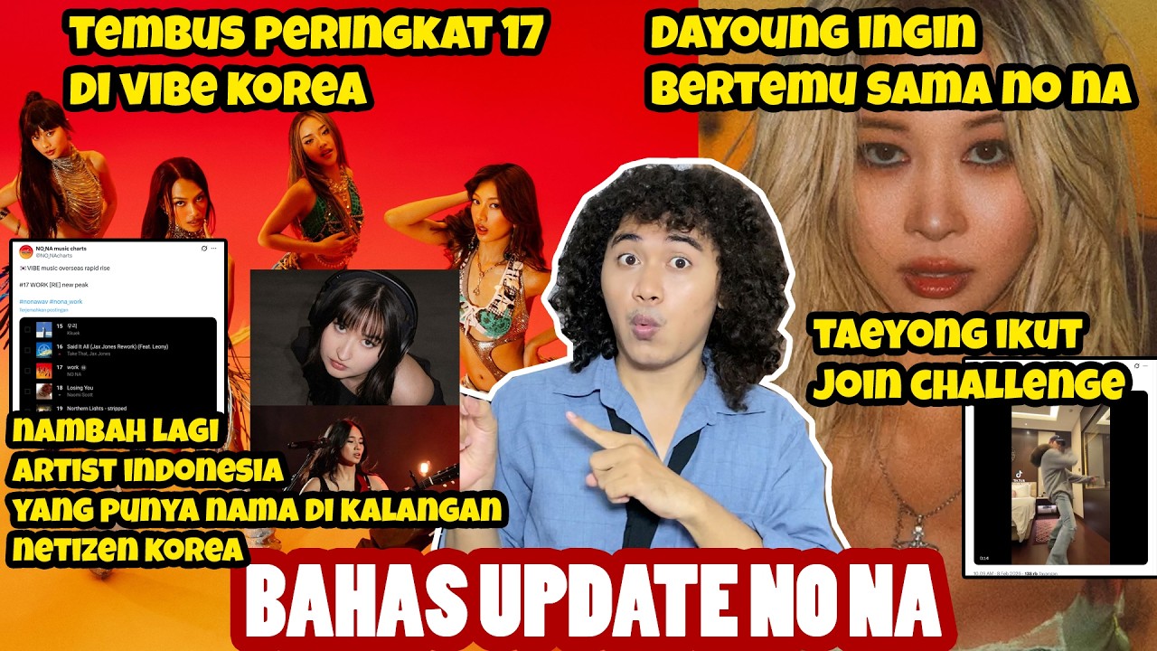 Idol Kpop Ini Ingin Kolaborasi Sama No Na, 'Work' Tembus Chart Vibe Korea, Taeyong Join Challenge