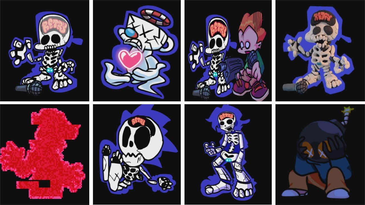 Game Over Screen  Compilation#1  |  Friday Night Funkin