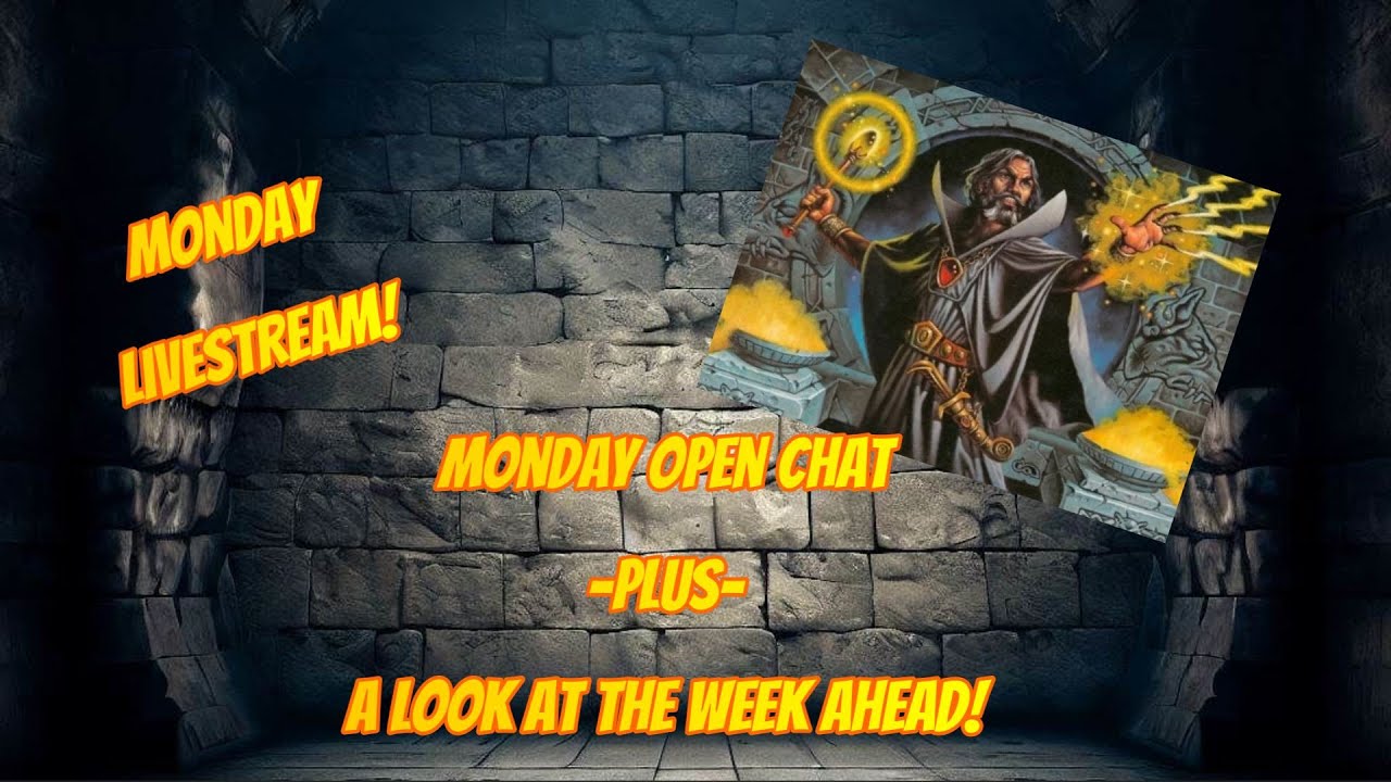 Monday Livestream! BIG CROM NEWS!
