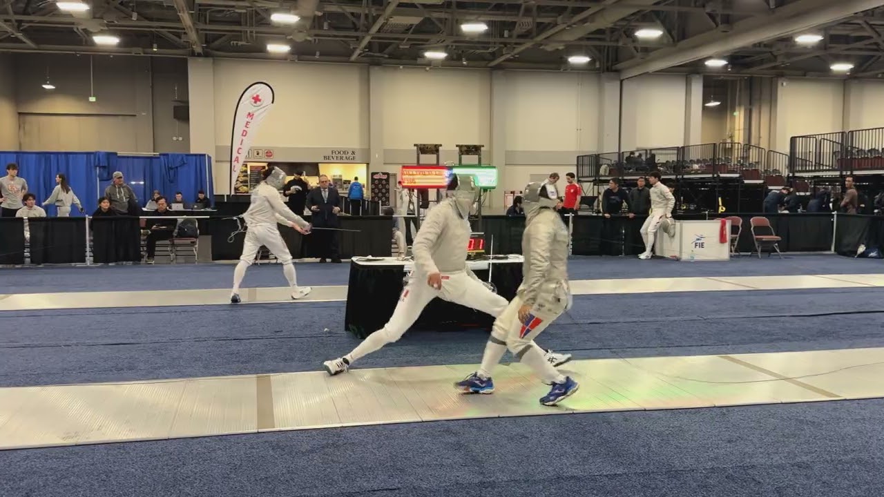 Pool 27 SMS - OLLIVIER Leandre🇫🇷 vs RODRIGUEZ M. Darlin🇩🇴 - Absolute Fencing Sabre World Cup 2026