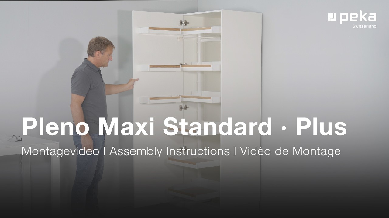 Michel montiert den Pleno Maxi Standard · Plus I Montagevideo l Assembly Video l Vidéo de Montage