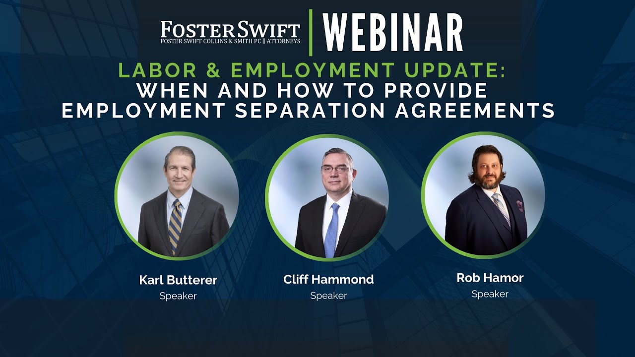 When and How to Provide Employment Separation Agreements