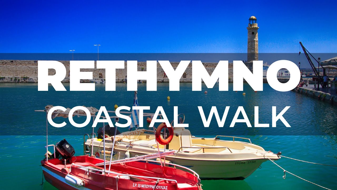 #Kreta - #Crete - #Rethymno costal walk - Spacer po wybrzeżu