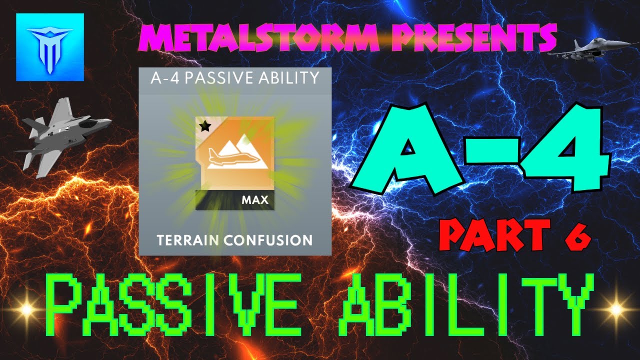 Metalstorm: Пассивная способность; A-4 SKYHAWK (ЧАСТЬ 6)