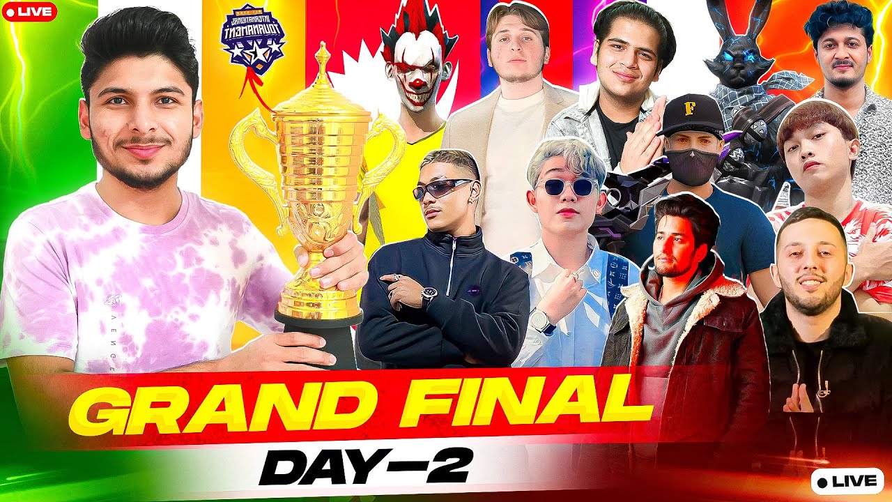 GRAND FINAL INT CUP 🔥😨  FT SMOOTH, CLASSY, VINCENZO, AFF, NOVA & LBG #nonstopgaming - free fire live