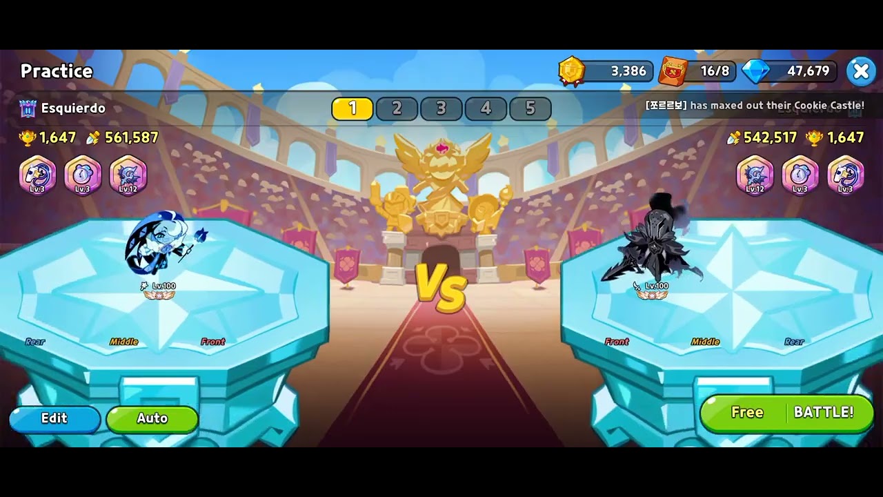 I'm testing who is stronger between Silent salt cookie or Shadow milk cookie in 1v1 and with team