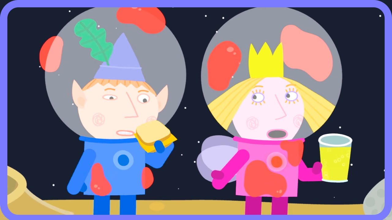 Let’s Have A Picnic On The Moon! 👽 Ben & Holly’s Little Kingdom | Toon Mania - Happy Toons