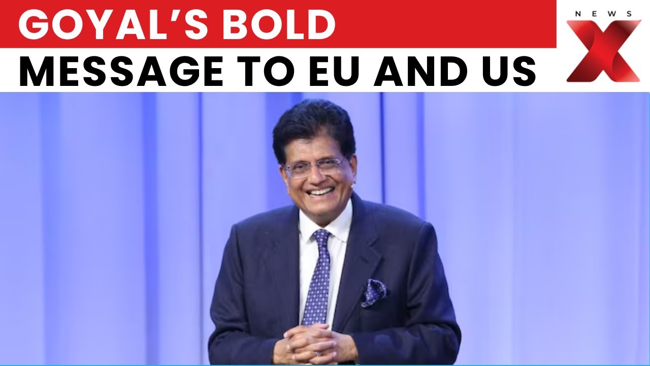 Piyush Goyal at Berlin: India’s Trade Stance Firm, Says Commerce Minister Piyush Goyal in Germany