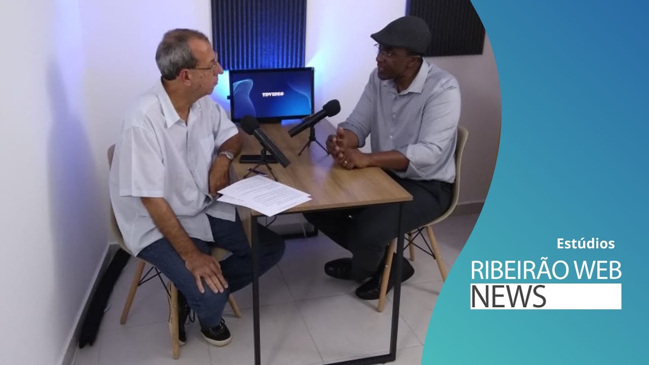 Podcast - Ribeir&atilde;o Web News com o Escritor Andr&eacute; Luiz