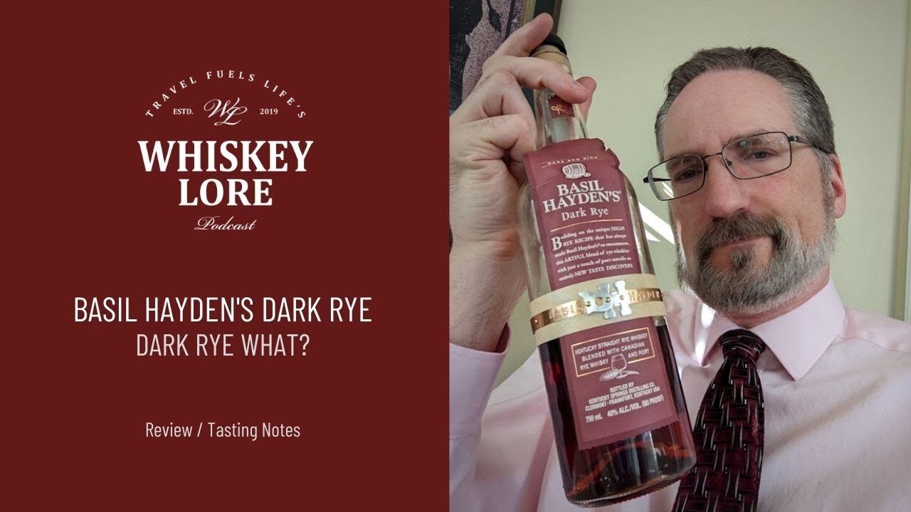 🥃 BASIL HAYDEN'S Dark Rye //  What is it?