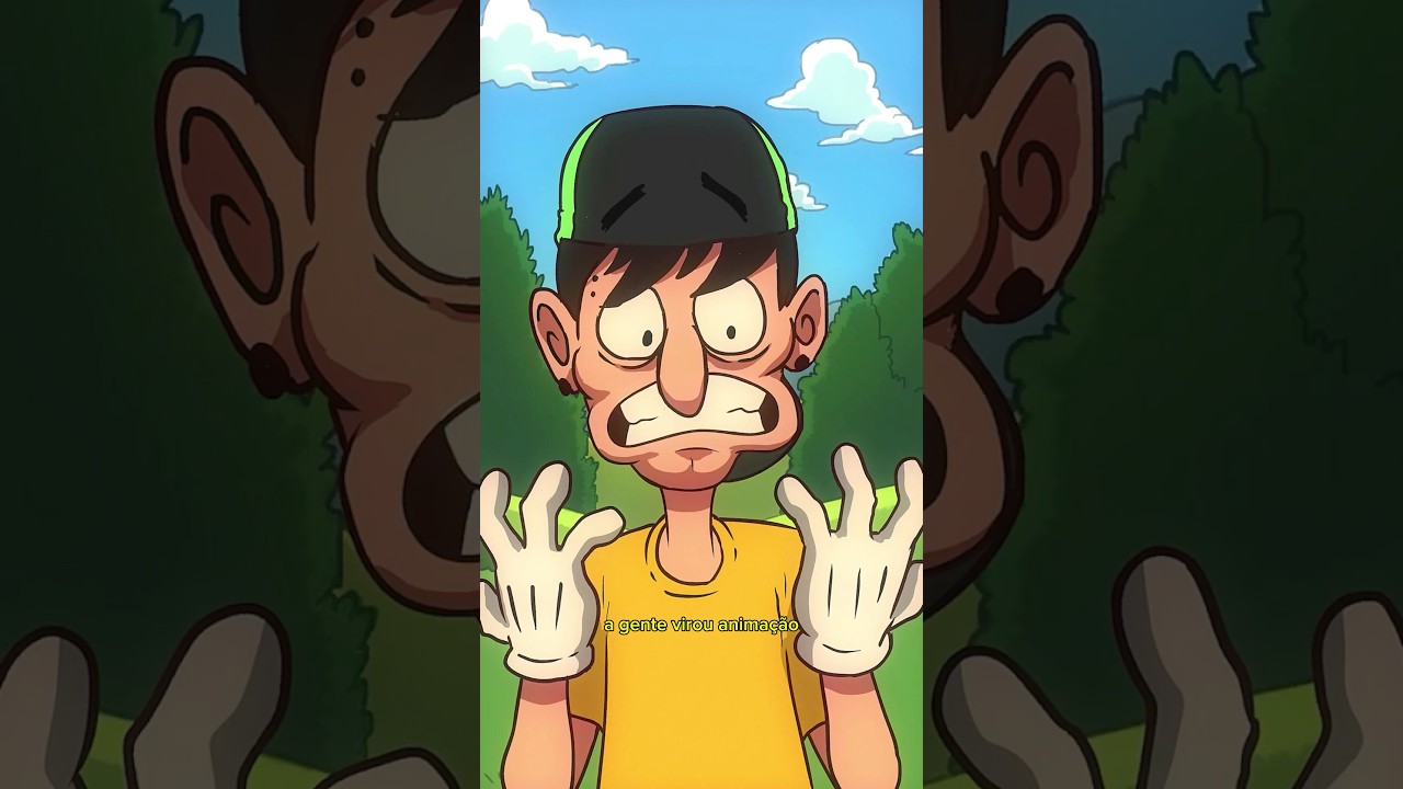 VIREI DESENHO ANIMADO! 😎🤣 feat. @WendelBezerra