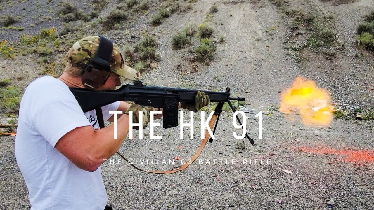 The HK G3 (HK 91) 308 Battle Rifle
