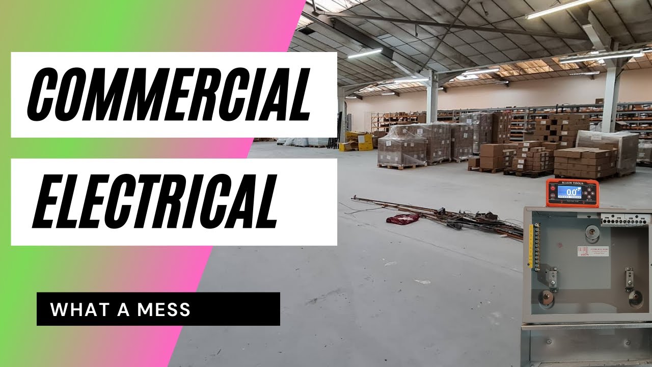 Commercial Electrical Work, What an absolute mess! New Install, Tray, SWA, Eaton!
