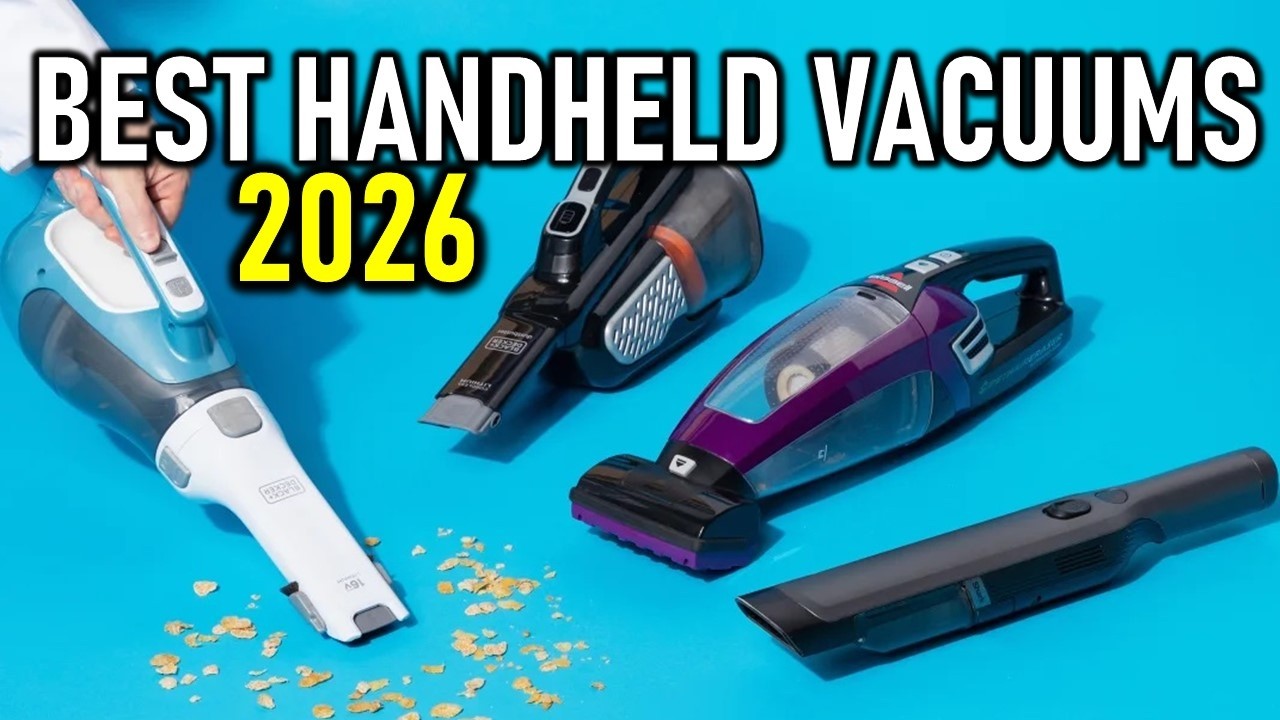 Top 10 Best Handheld Vacuums 2026 – Ultimate Buying Guide for Powerful Portable Cleaning